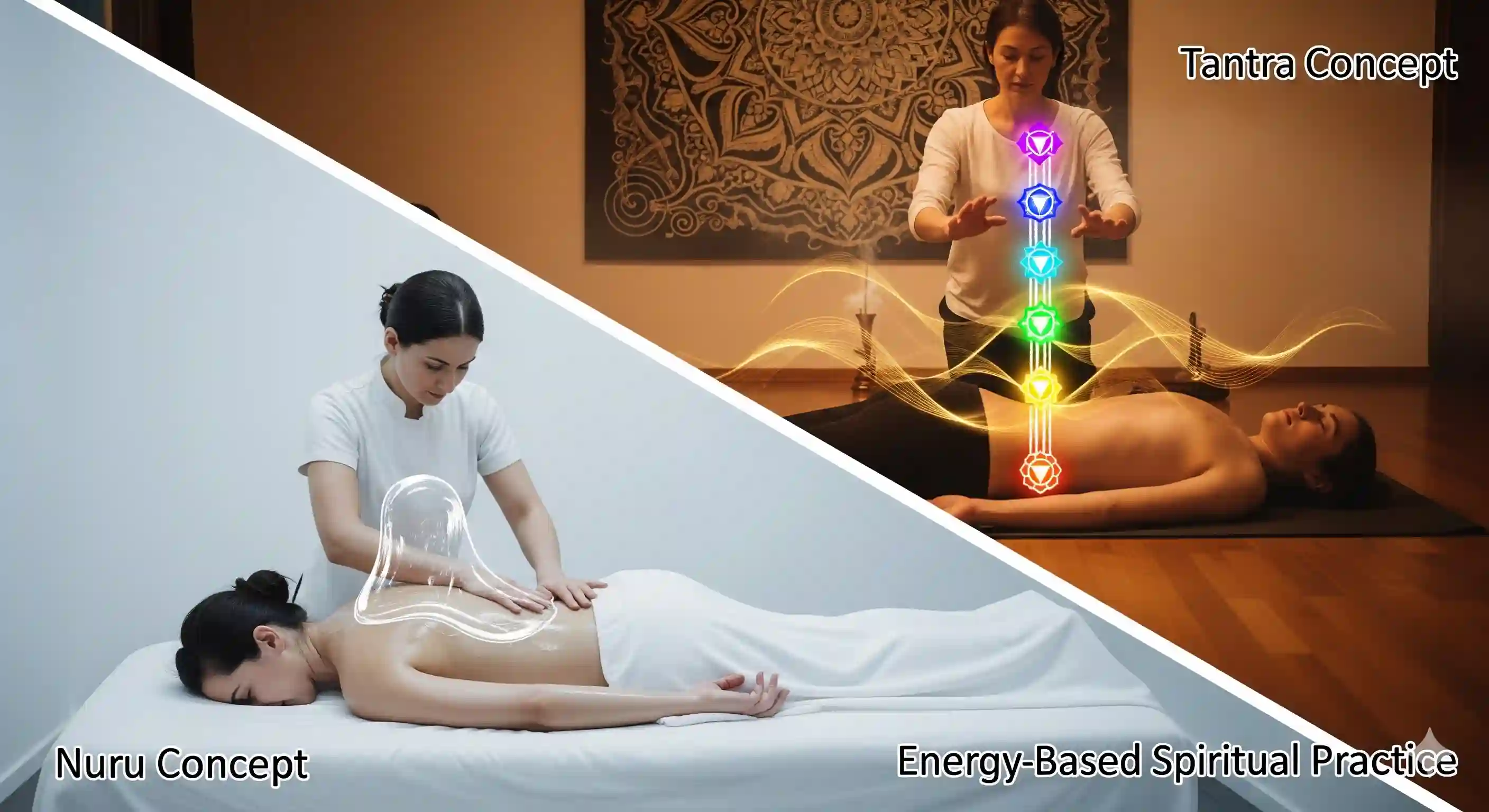 Nuru vs. Tantra Massage: Understanding the Key Differences